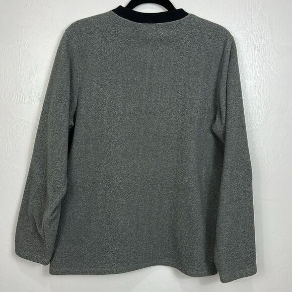 Disney Store Vintage Grumpy Dwarf Fleece Grey Sweatshirt Size S - Picture 3 of 8